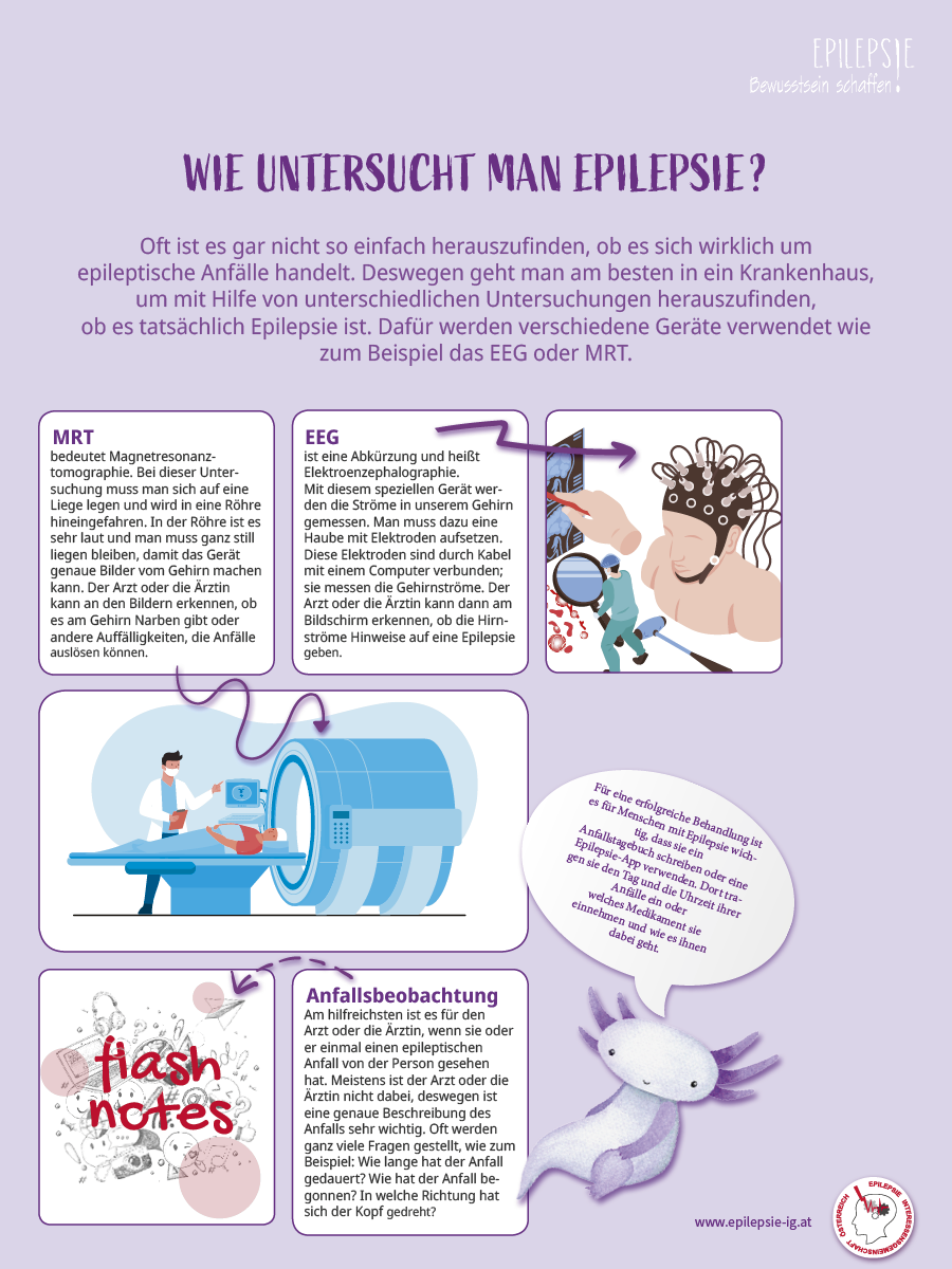 wie untersucht man epilepsie